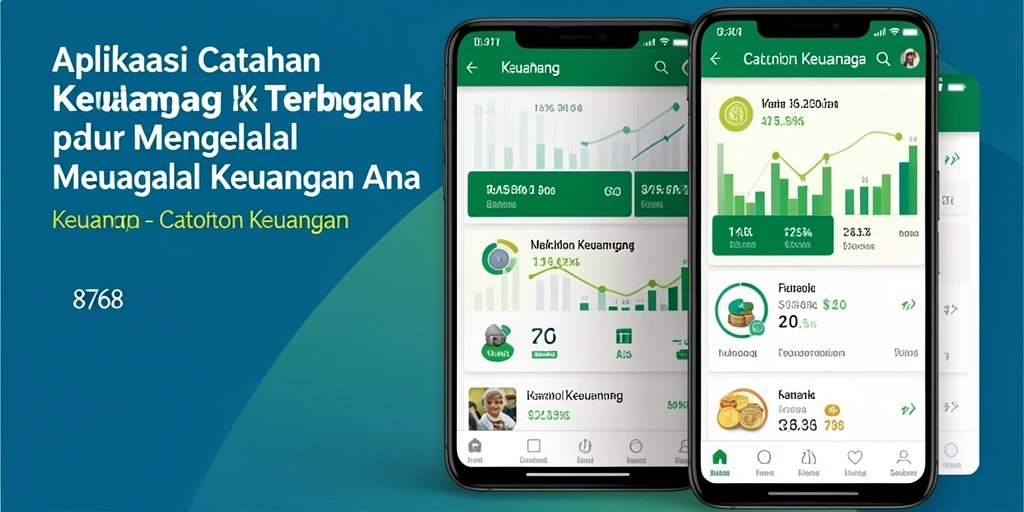 Tampilan antarmuka aplikasi Catatan Keuangan 8768 yang menarik dan fungsional.