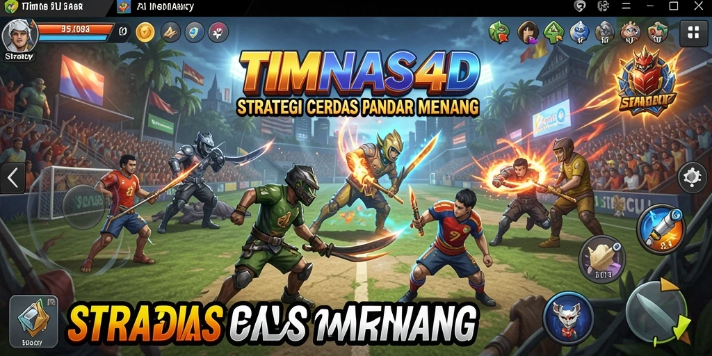Antarmuka permainan TIMNAS4D yang penuh strategi dan tantangan.