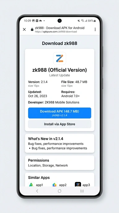 Unduh dan Instal APK zk988 untuk Android Indonesia